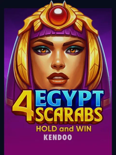 4 Egypt Scarabs: Hold and Win